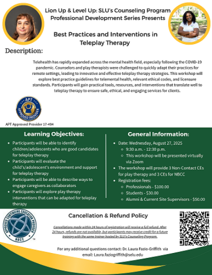 Picture of Best Practices and Interventions in Teleplay Therapy