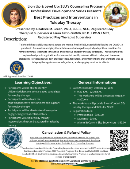 Picture of Best Practices and Interventions in Teleplay Therapy